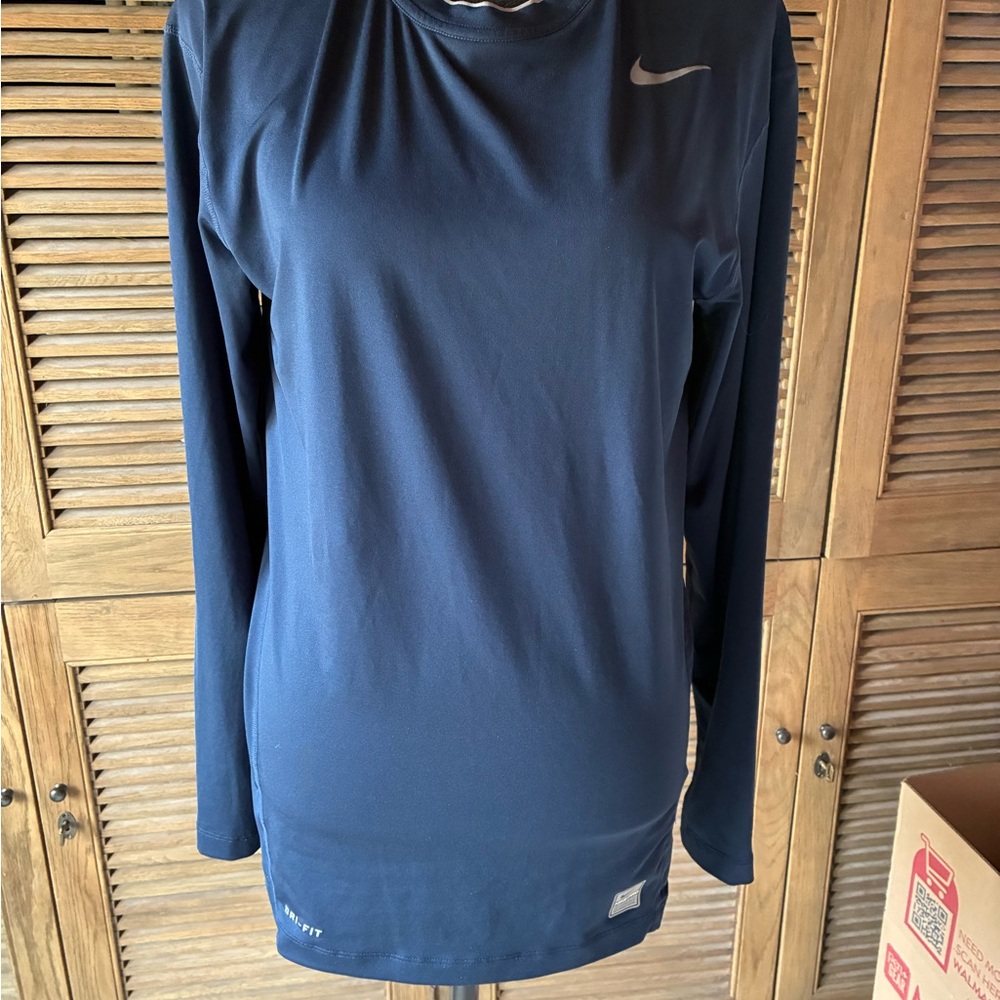 Nike Women's Deep Blue Long Sleeve Jersey